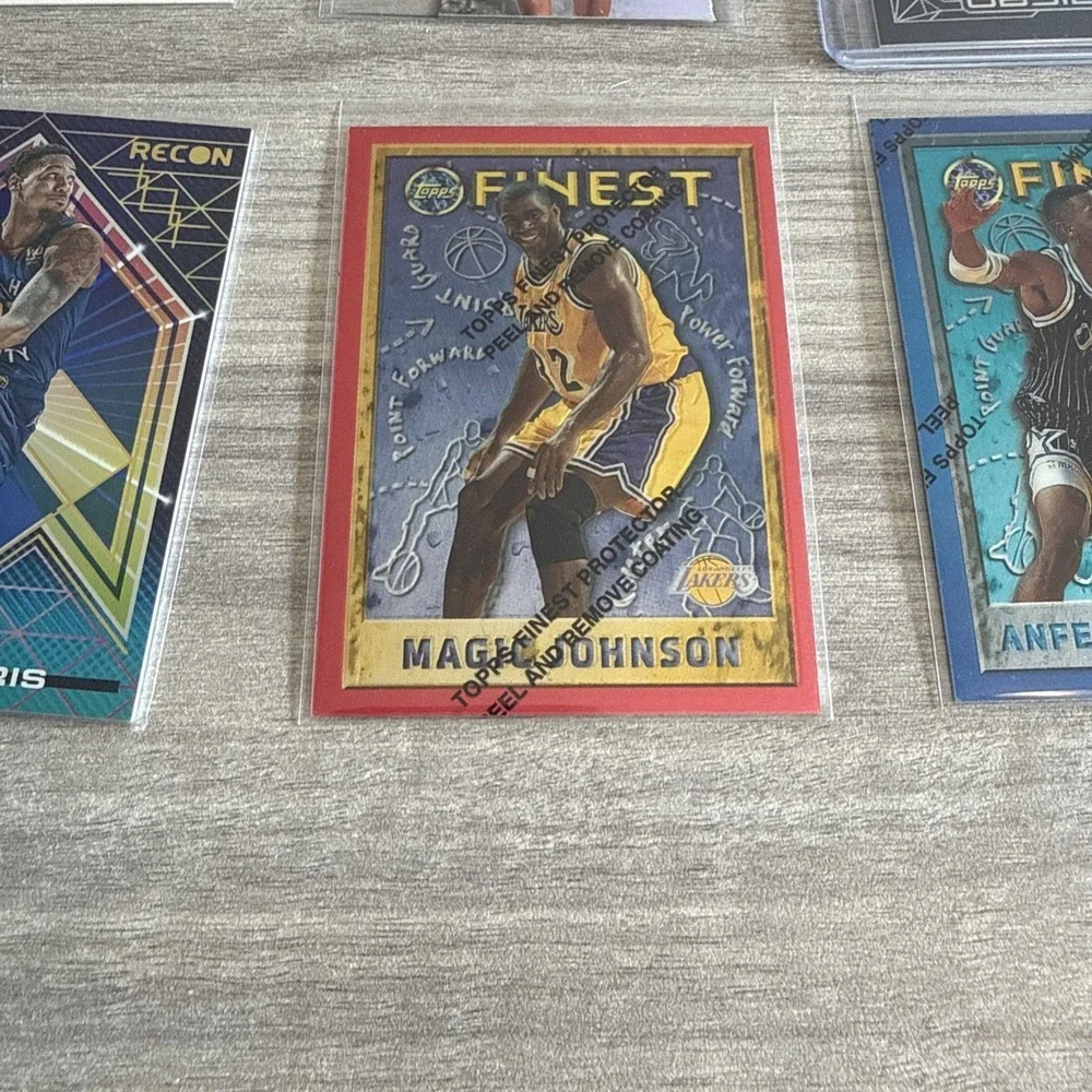 NBA Basketball Card Lot Rookies Vintage Topps Panini Johnson Iverson Dirk